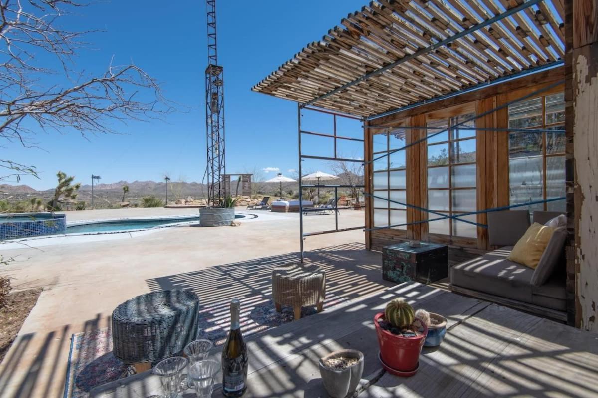 Renovated Lodge - Room 1 With Pool Access Joshua Tree Luaran gambar